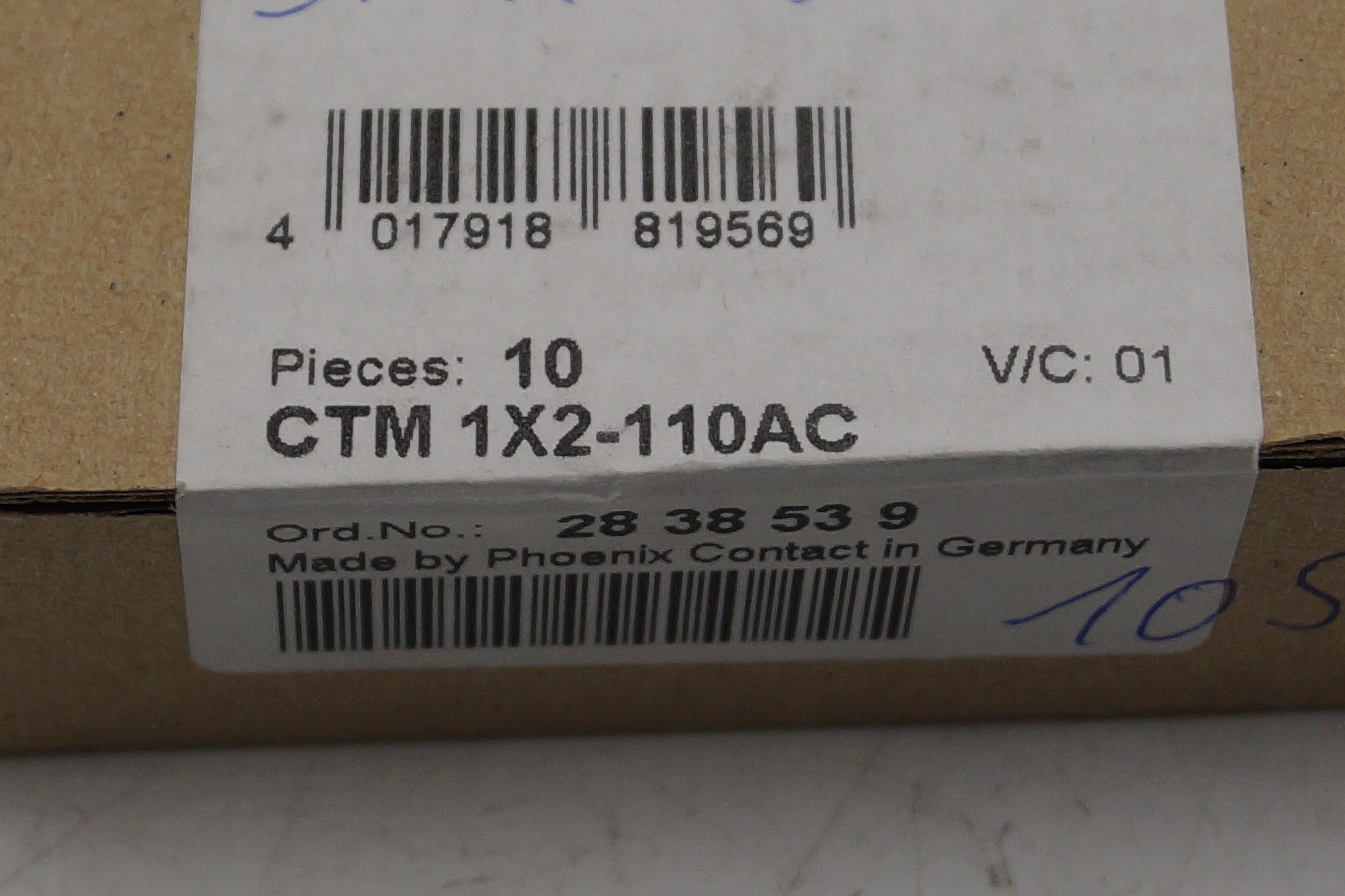 CTM 1X2-110AC